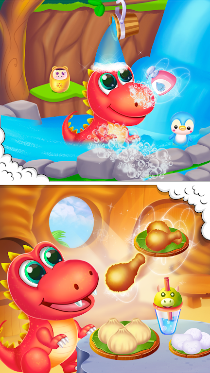 Dino daycare game 스크린샷 2