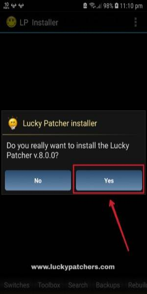 Lucky Patcher Mod Captura de pantalla 1