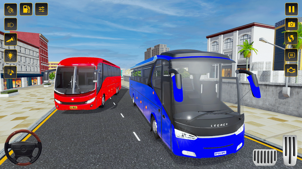 Real Bus Simulator 3d Bus Game Tangkapan skrin 3