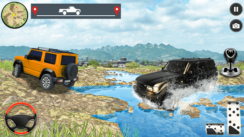 4x4 Turbo Jeep Racing Mania Tangkapan skrin 2