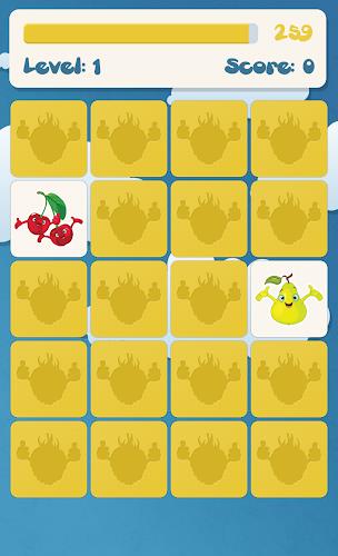 Fruits Memory Game for kids Schermafbeelding 4