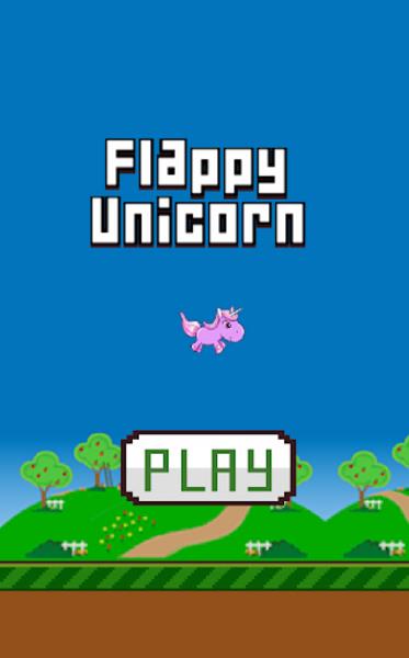 Flappy Unicorn Zrzut ekranu 1