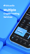 Schermata bitcastle: Buy & Trade Crypto 1