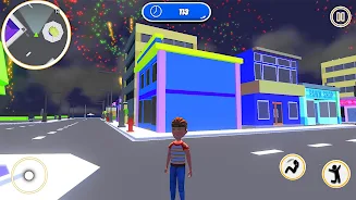 Diwali Fireworks Simulator 3D Schermafbeelding 1