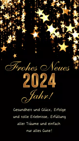 Neujahrswünsche und Grüße 2024 Schermafbeelding 1