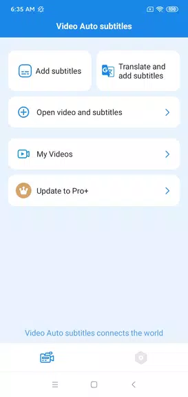 Video Auto Subtitles-Captions Ảnh chụp màn hình 1