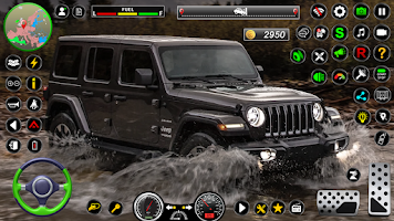 Jeep Driving Simulator offRoad Tangkapan skrin 3