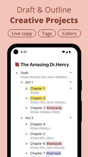 Workflowy |Note, List, Outline Schermafbeelding 5