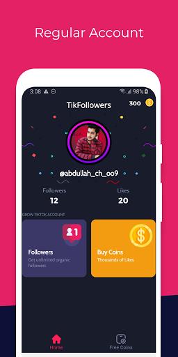 TikFollowers - Get Free Tiktok Followers and Likes Скриншот 3