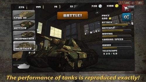 Attack on Tank : World Warfare Schermafbeelding 3