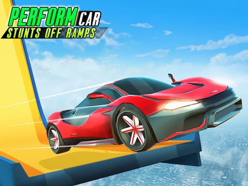 Hot Cars Fever-Car Stunt Races Tangkapan skrin 2