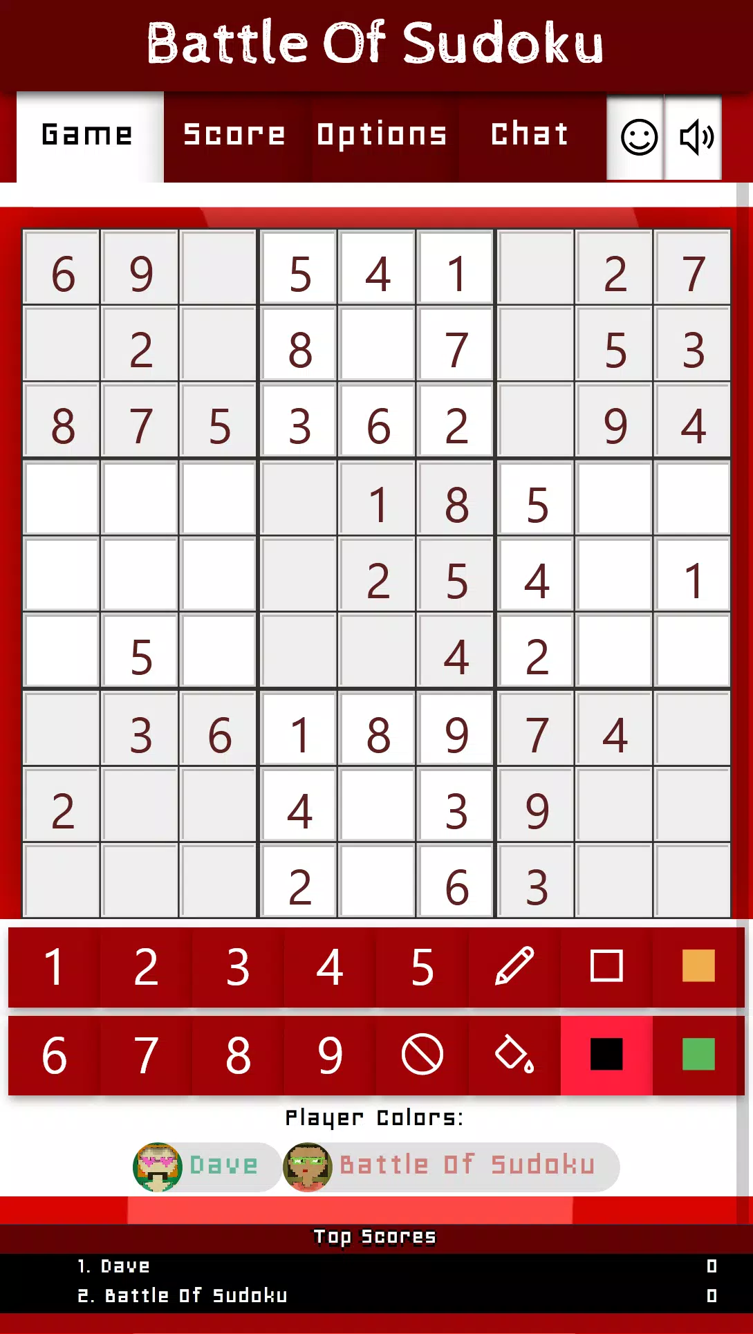 Battle Of Sudoku スクリーンショット 1