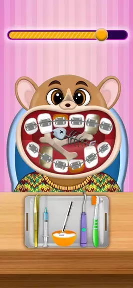 Hippo’s Doctor : Dentist Games Captura de tela 1