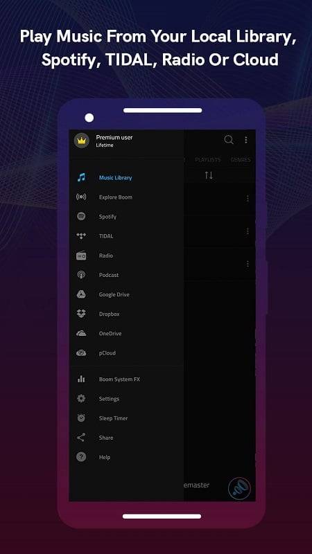 Boom: Music Player ภาพหน้าจอ 2