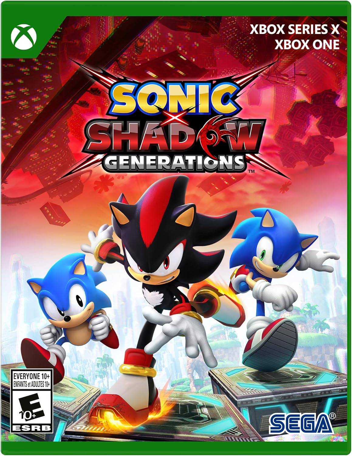 Générations de sonic X Shadow