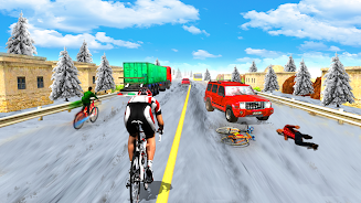 Schermata Cycle Racing: Cycle Race Game 1