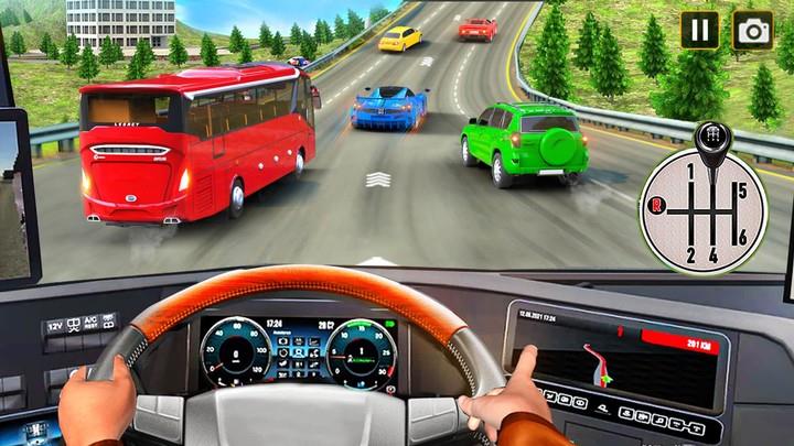 Bus Game : Coach Bus Simulator Скриншот 1