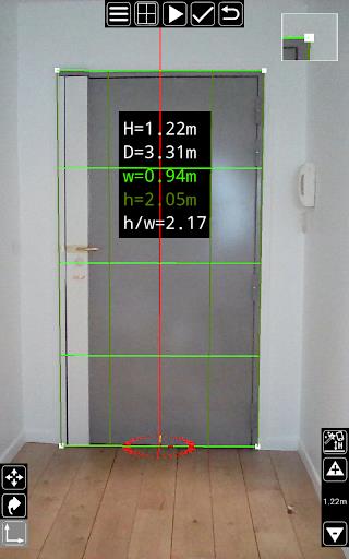 3D Measurement App - Plumb-bob ဖန်သားပြင်ဓာတ်ပုံ 2