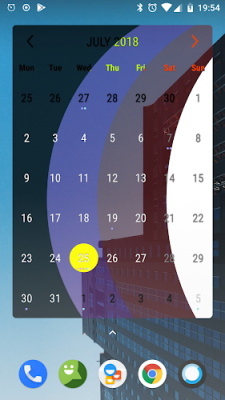 Month Calendar Widget by BiHSnow Zrzut ekranu 3