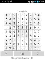 Sudoku Solver Multi Solutions スクリーンショット 4