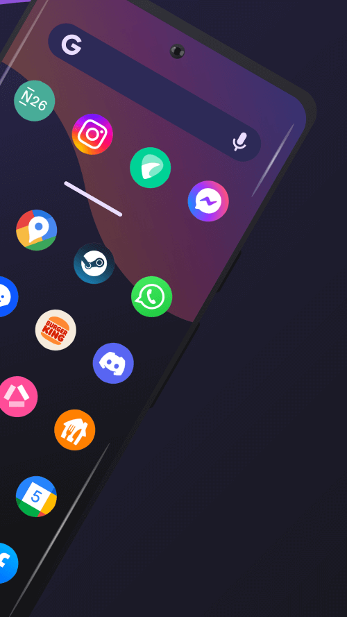 Schermata Australis - Icon Pack Mod 3