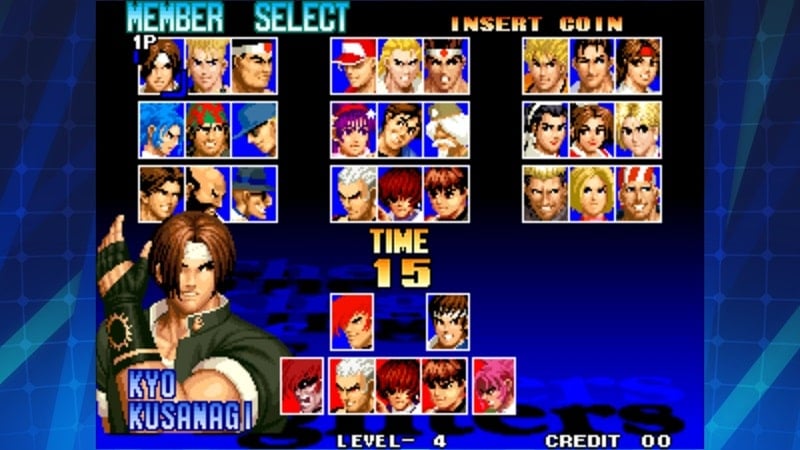 KOF 97 ACA NEOGEO Zrzut ekranu 1