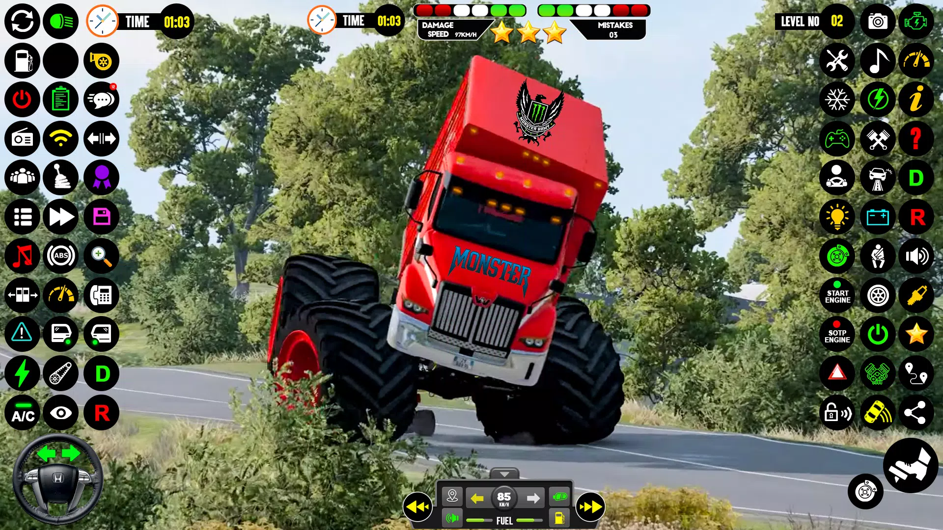 4x4 Monster Truck Game - Derby应用截图第1张