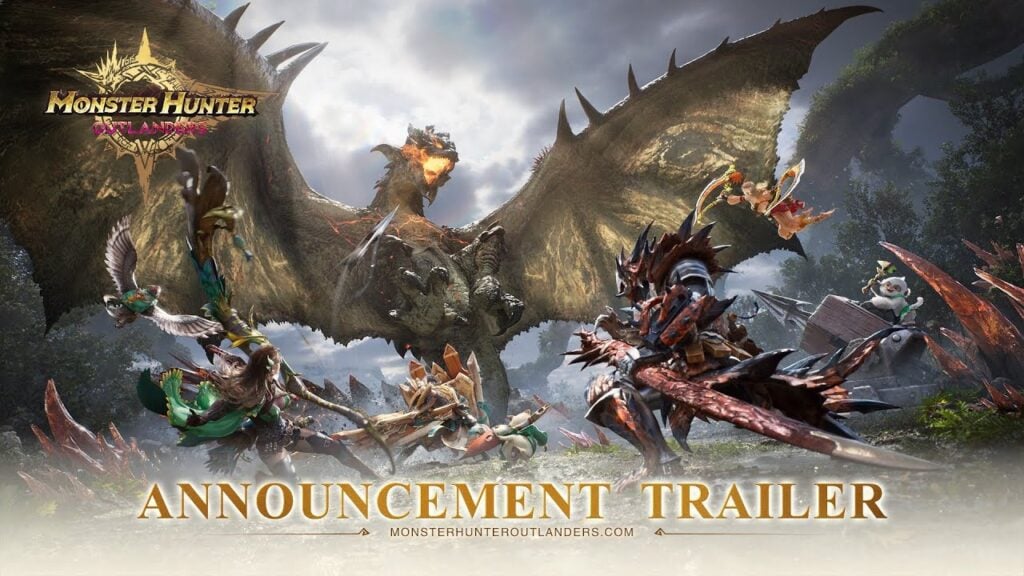 Anúncio de novo jogo: Tencent e Capcom se unem para “Monster Hunter Outlanders”