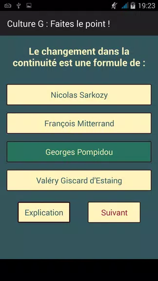 Culture-G: Faites le point ! Tangkapan skrin 4