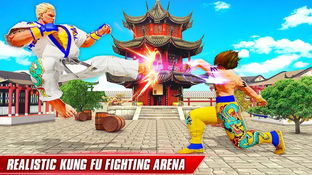 Karate Hero Kung Fu Fighting ภาพหน้าจอ 3