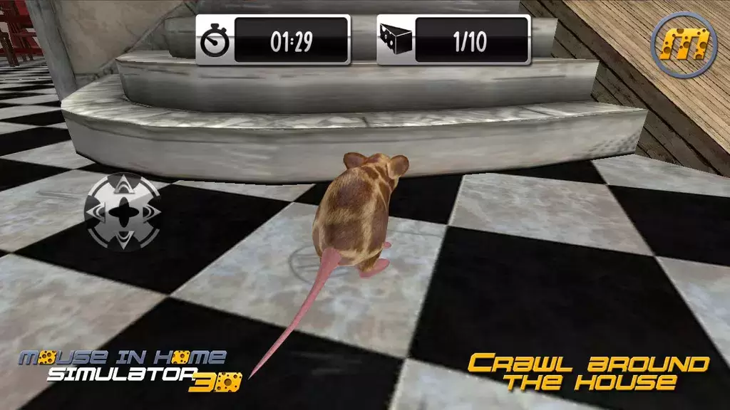 Mouse in Home Simulator 3D スクリーンショット 3