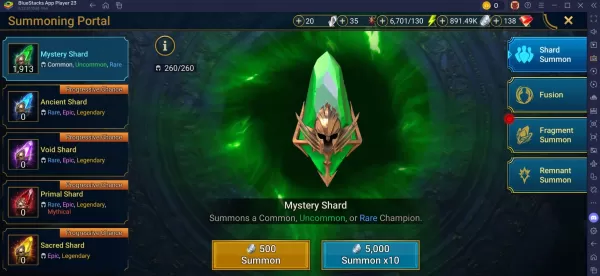 Raid Shadow Legends의 동정 시스템 : 작동합니까?