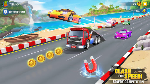 Mini Car Racing Game Offline Captura de pantalla 2