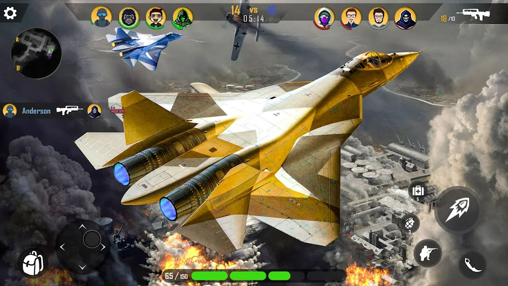 Fighter Jet Games Warplanes Zrzut ekranu 2