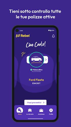 BeRebel - Assicurazione Auto स्क्रीनशॉट 4