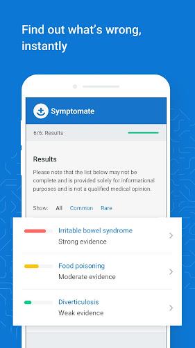 Symptomate – Symptom checker ภาพหน้าจอ 2