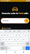 Ford radio code generator Ảnh chụp màn hình 2