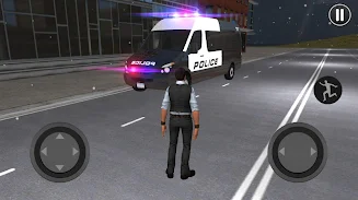 American Police Van Driving स्क्रीनशॉट 2