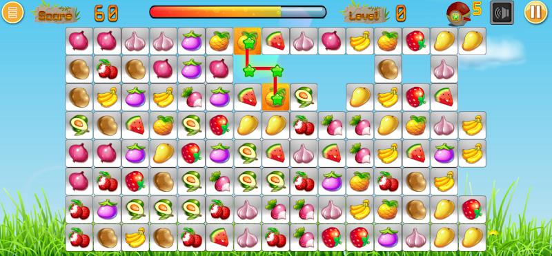 Schermata Link fruits - fruit match pair 3