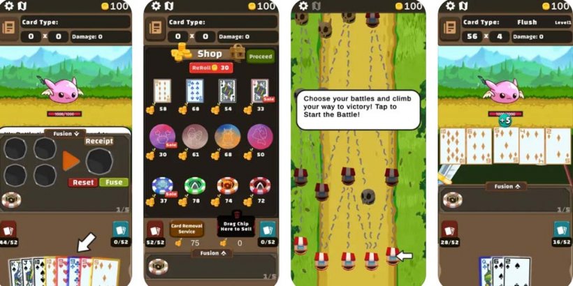 Slay the Poker là sự pha trộn của poker, quái vật thu thập và xây dựng trên boong, ra ngoài trên iOS