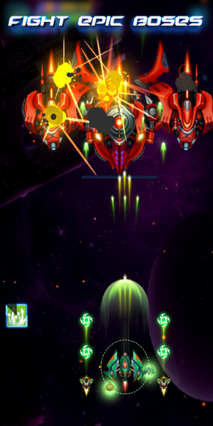 Space Invaders: Galaxy Shooter Ảnh chụp màn hình 3