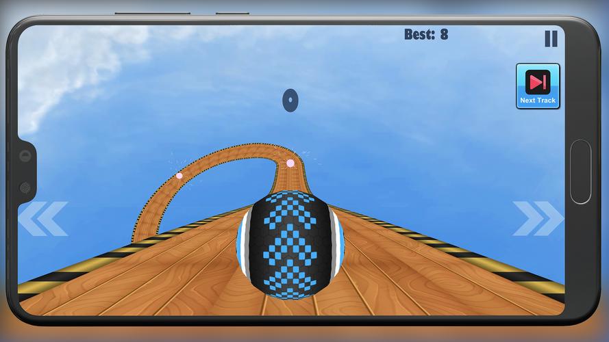 Rolling Ball Impossible road Screenshot 2