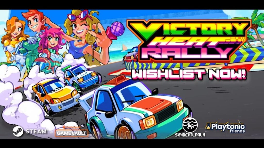 Arcade Racer Victory Heat Rally im Retro-Stil erscheint auf Android