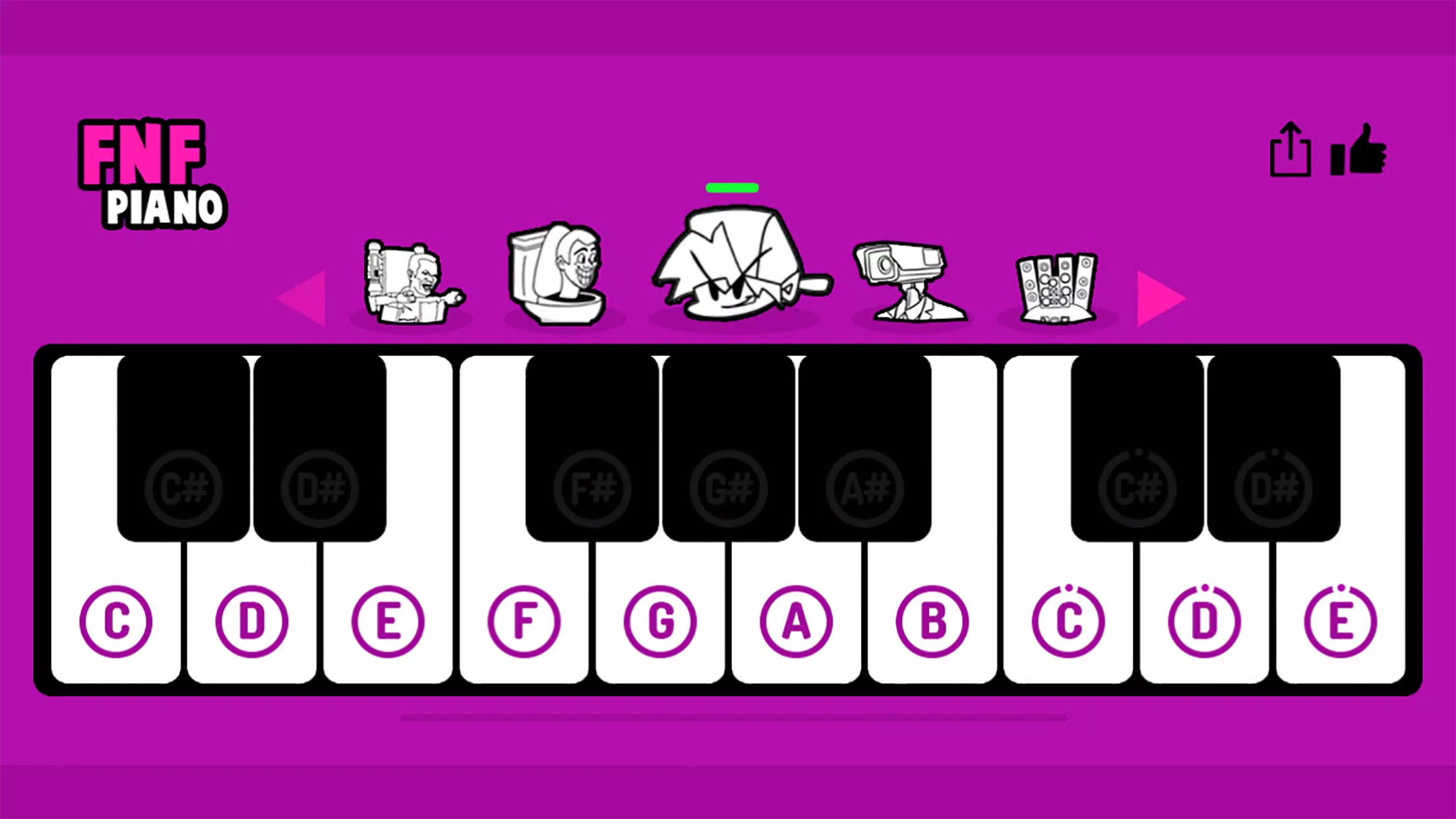 FNF Piano Screenshot 1