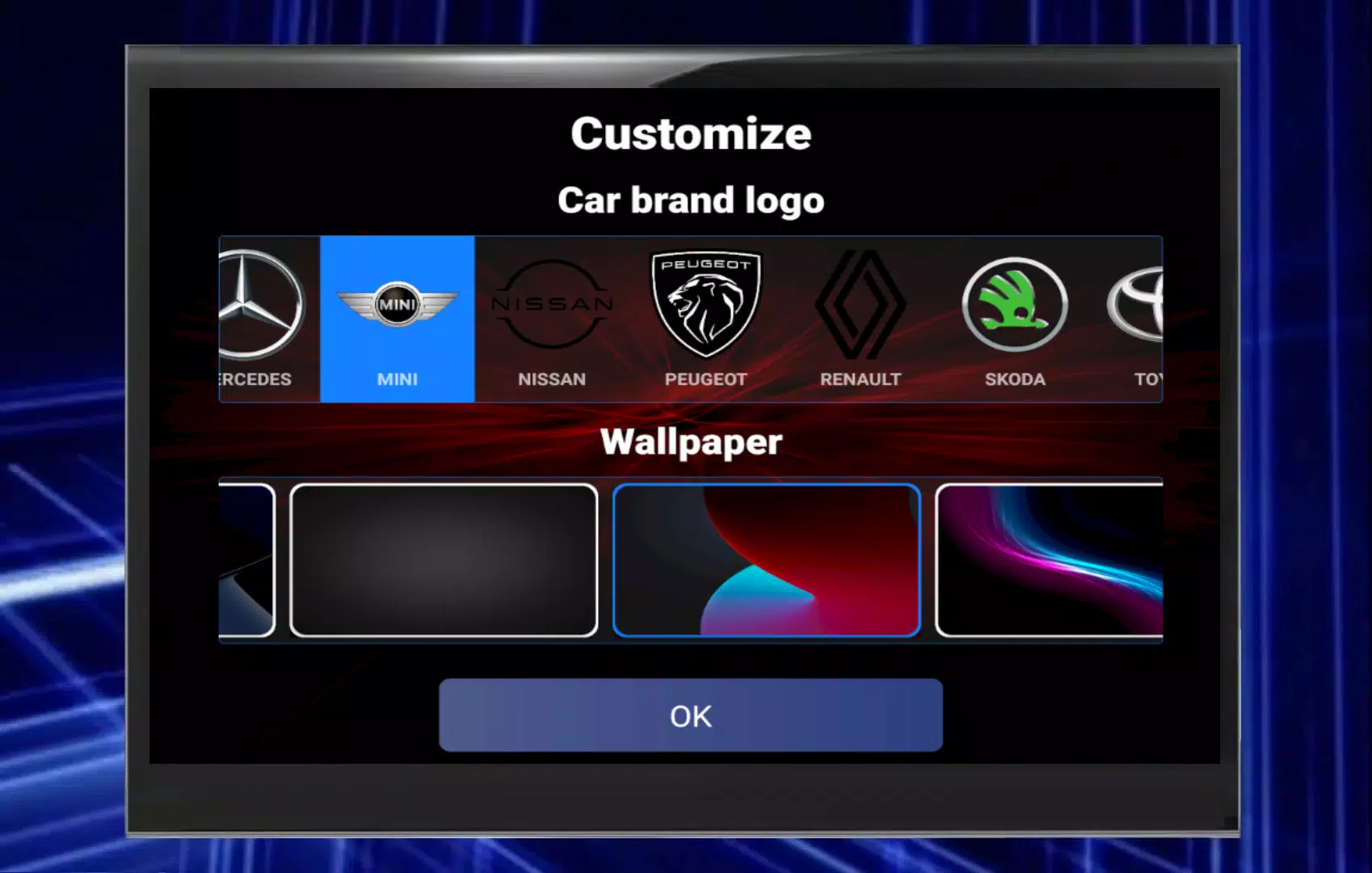 DIB Car Launcher Captura de pantalla 3