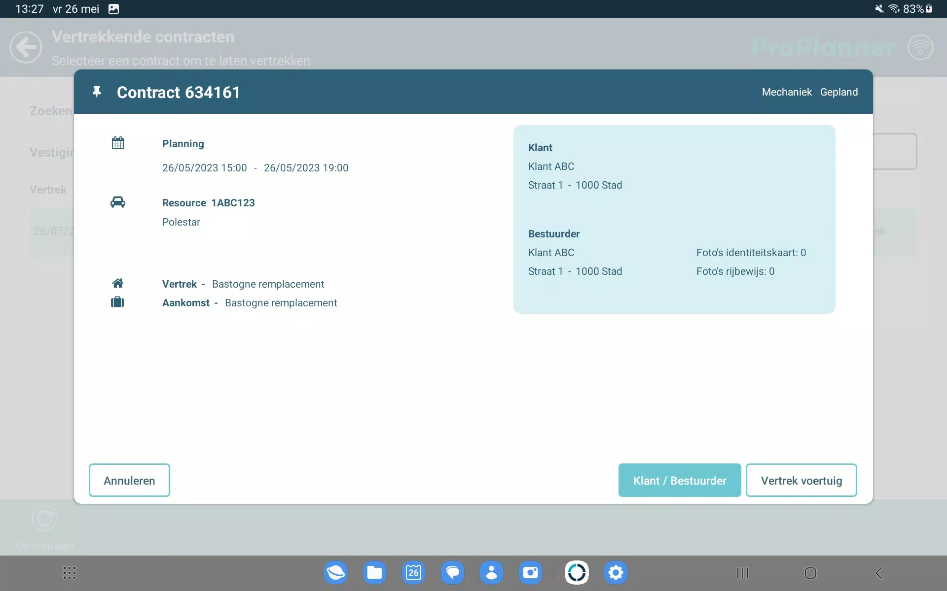 ProPlanner Captura de tela 4