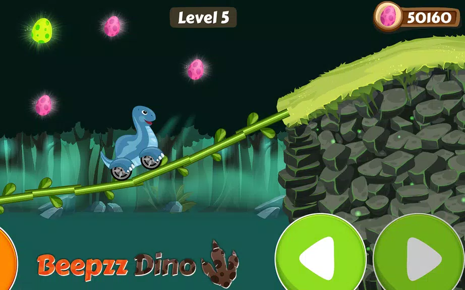 Car games for kids - Dino game Zrzut ekranu 3