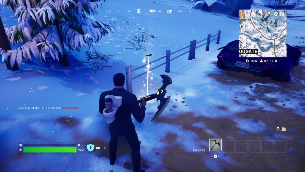 Fortnite Winterfest 2024 Trail: Microphone Stand