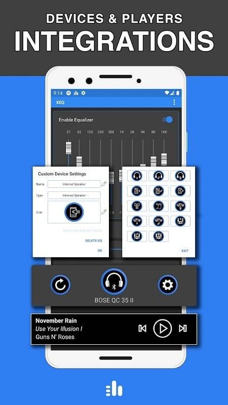 Equalizer & Bass Booster - XEQ Screenshot 3