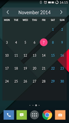 Month Calendar Widget by BiHSnow Zrzut ekranu 2